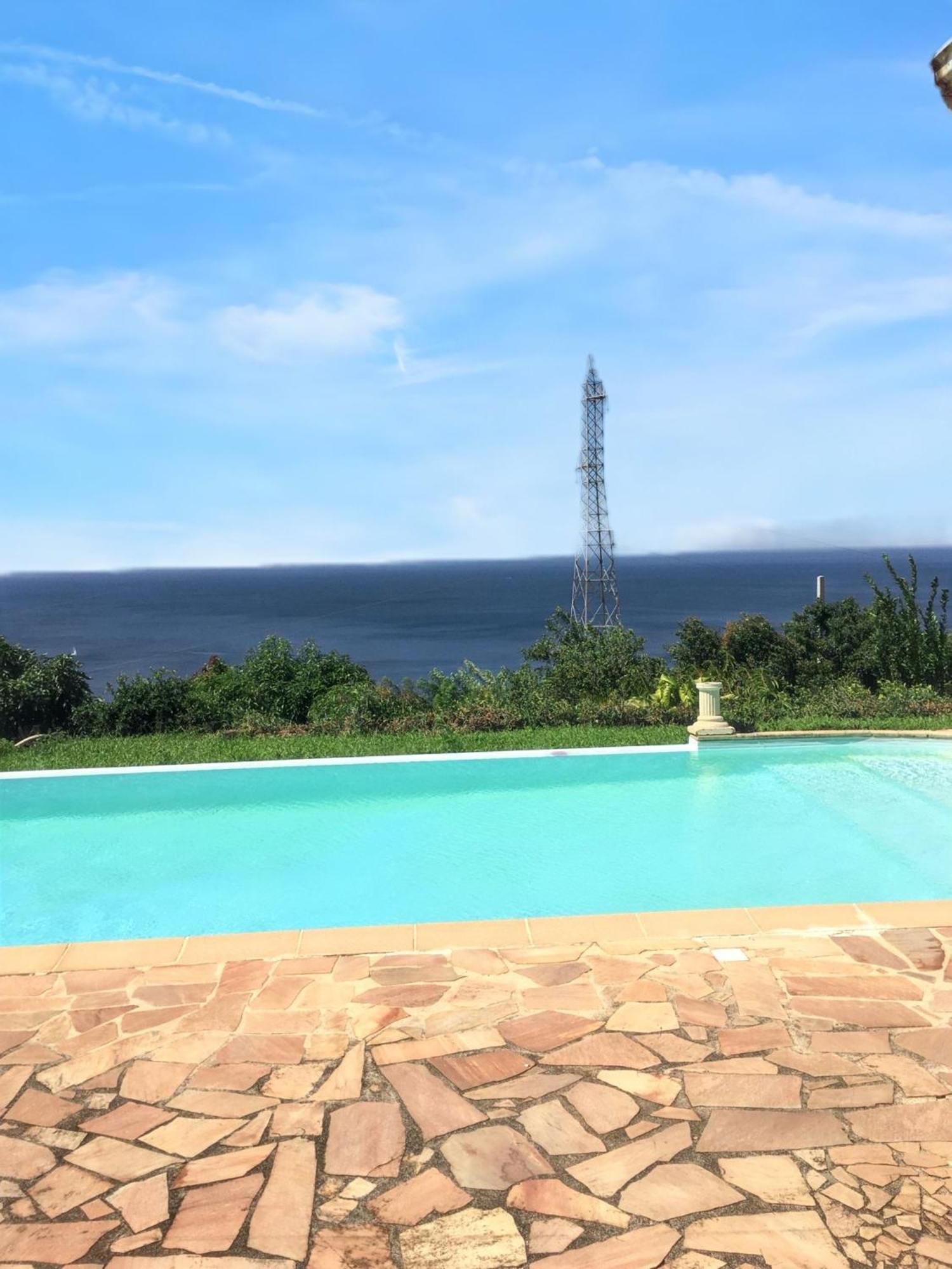 Villa Enchantee Avec Vue Sur Mer Et Piscine Au Carbet Le Carbet Buitenkant foto